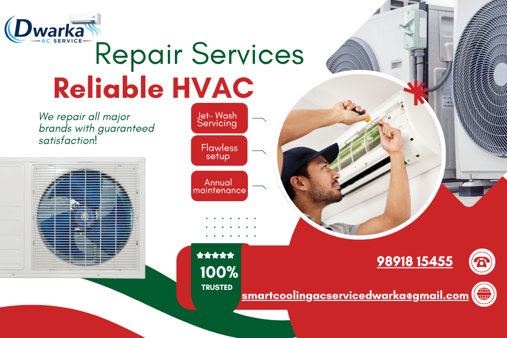 Window AC Repair in Janakpuri District Center – Trusted AC Repair & Cooling Solutions