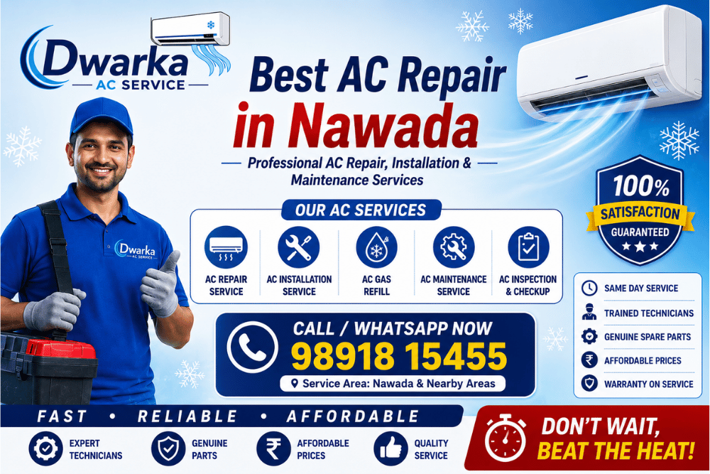 Best AC Repair in Nawada – Professional AC Repair, Installation & Maintenance Services