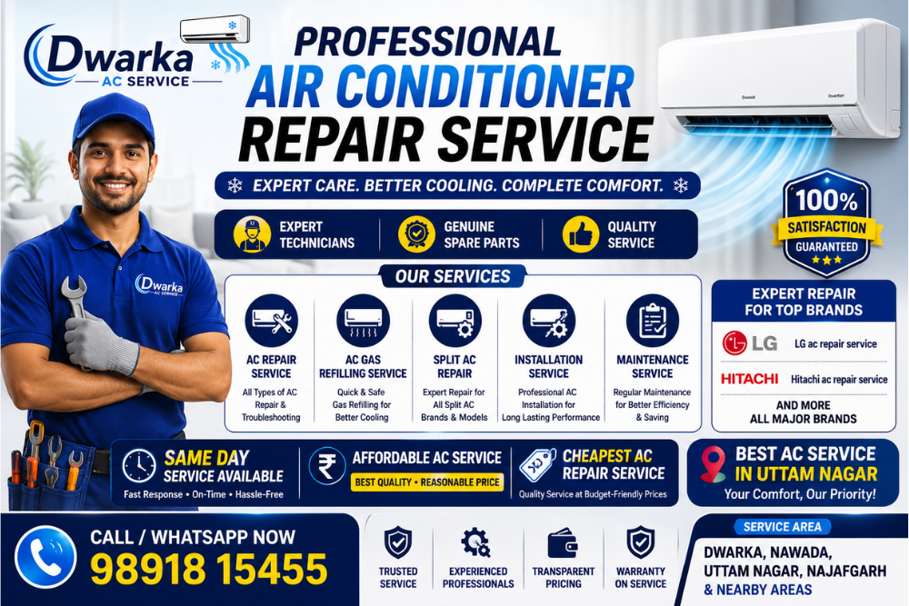 Professional Air Conditioner Repair Service – Trusted AC Repair Experts
