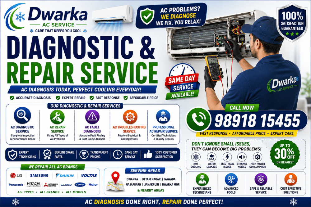AC Inspection, Fault Diagnosis & Repair Solutions