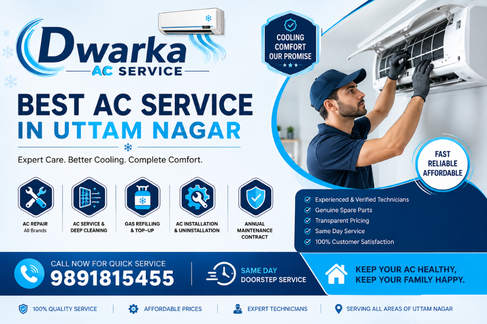 Best AC Service in Uttam Nagar : Ready to Handle Delhi's Extreme Summer?