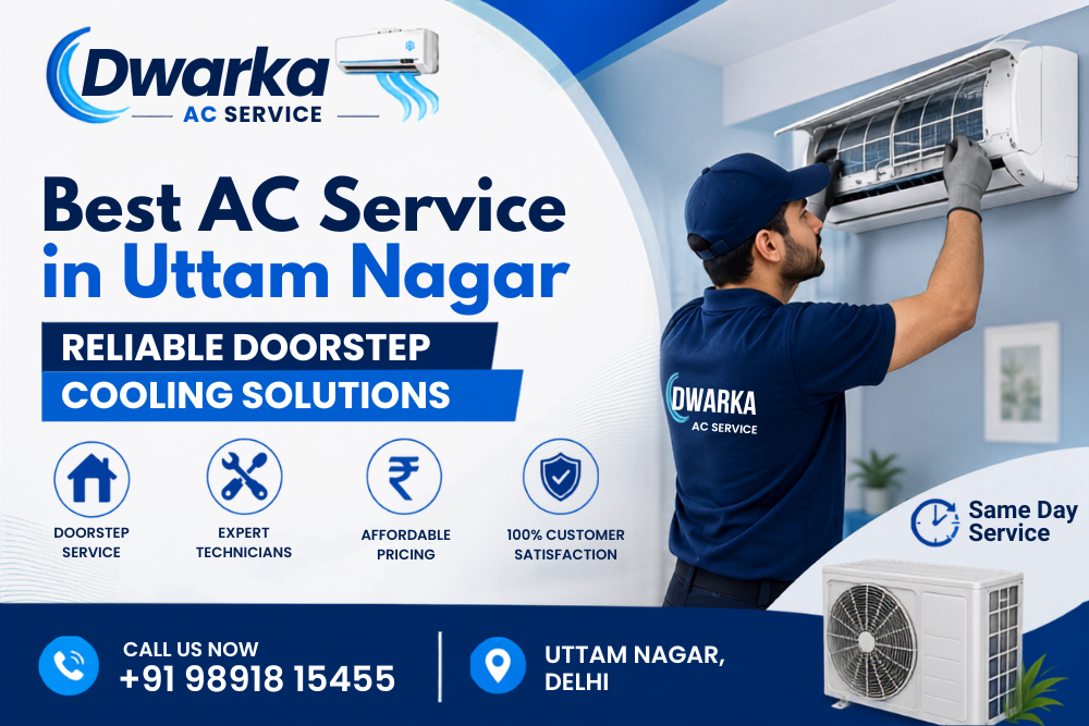 Best AC Service in Uttam Nagar: Reliable Doorstep Cooling Solutions