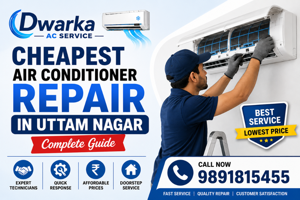 Cheapest Air Conditioner Repair in Uttam Nagar: Complete Guide