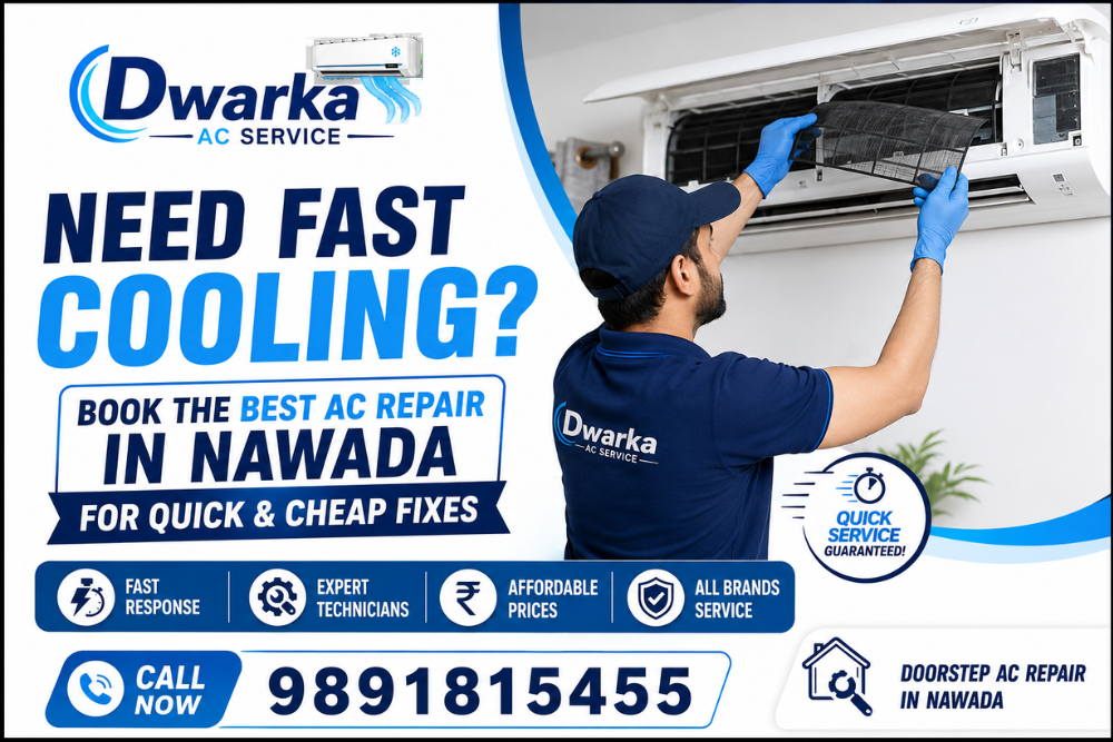 Need Fast Cooling? Book the Best AC Repair in Nawada for Quick & Cheap Fixes